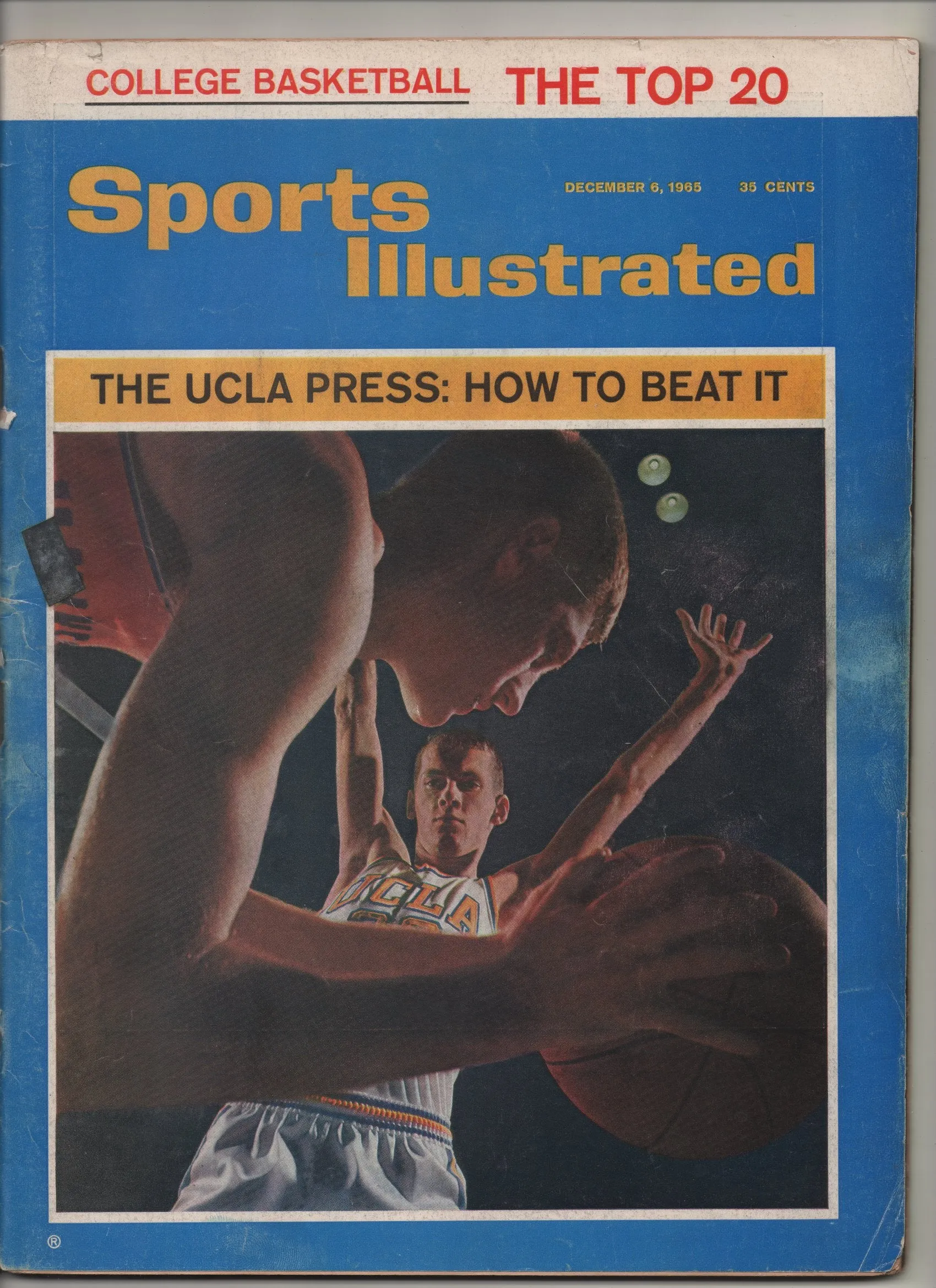 [1 of 1] 1965 Sports Illustrated "The UCLA Press:How To Beat It" From The Personal Collection of Kareem Abdul Jabbar