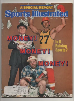 [1 of 1] 1978 Sports Illustrated "Money Money Money" From The Personal Collection of Kareem Abdul Jabbar
