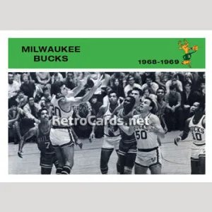 1968F Milwaukee Bucks Team