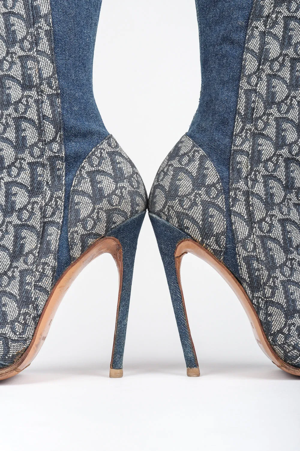 2000 Denim Monogram Boots