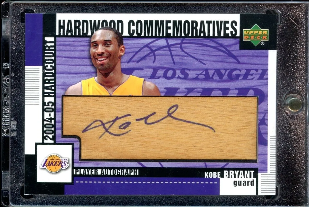 2004-05 Upper Deck Kobe Bryant Hardwood Commemoratives Auto #HC-KB
