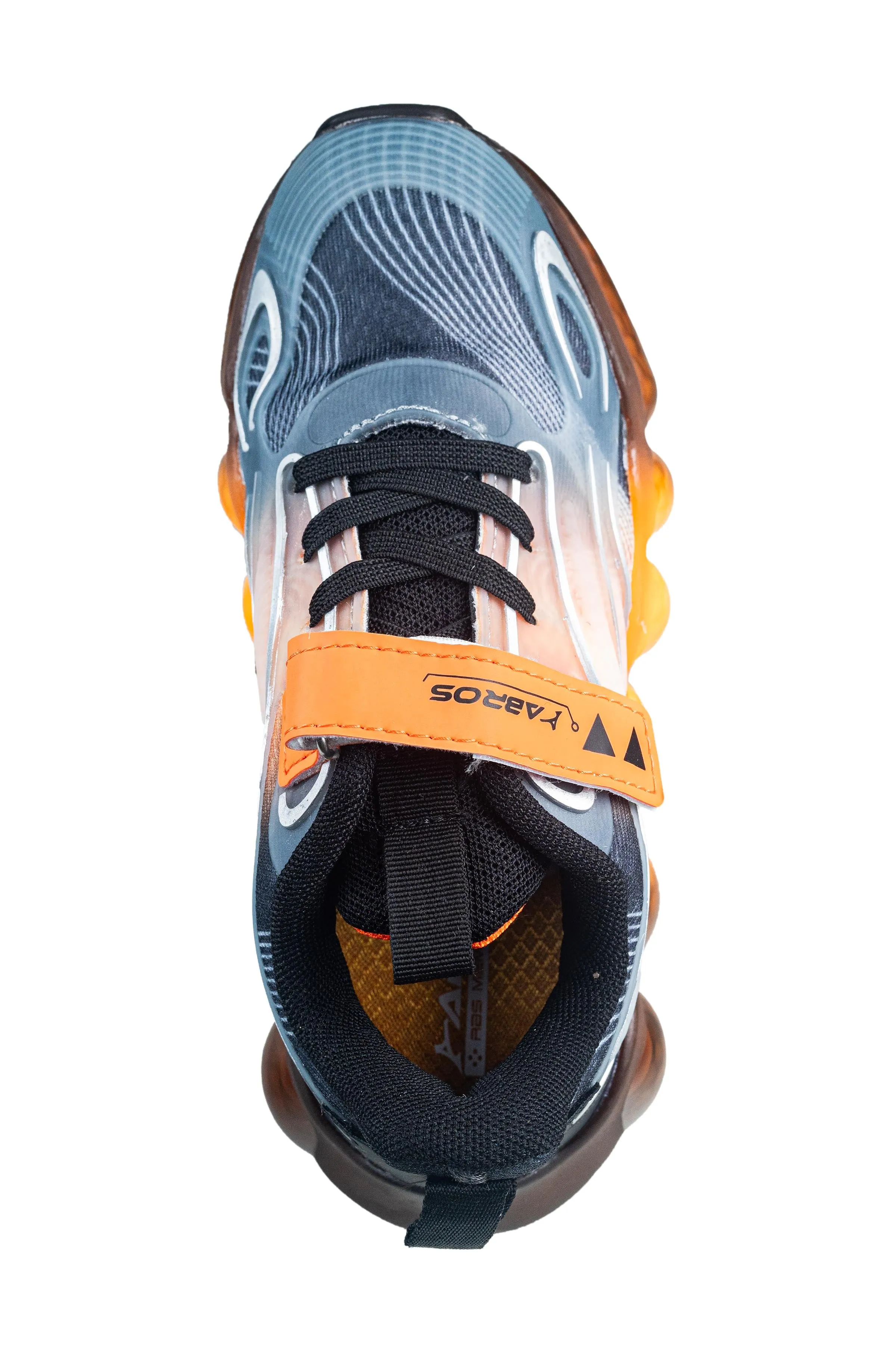 Abros Children Black / Orange Sports Shoe