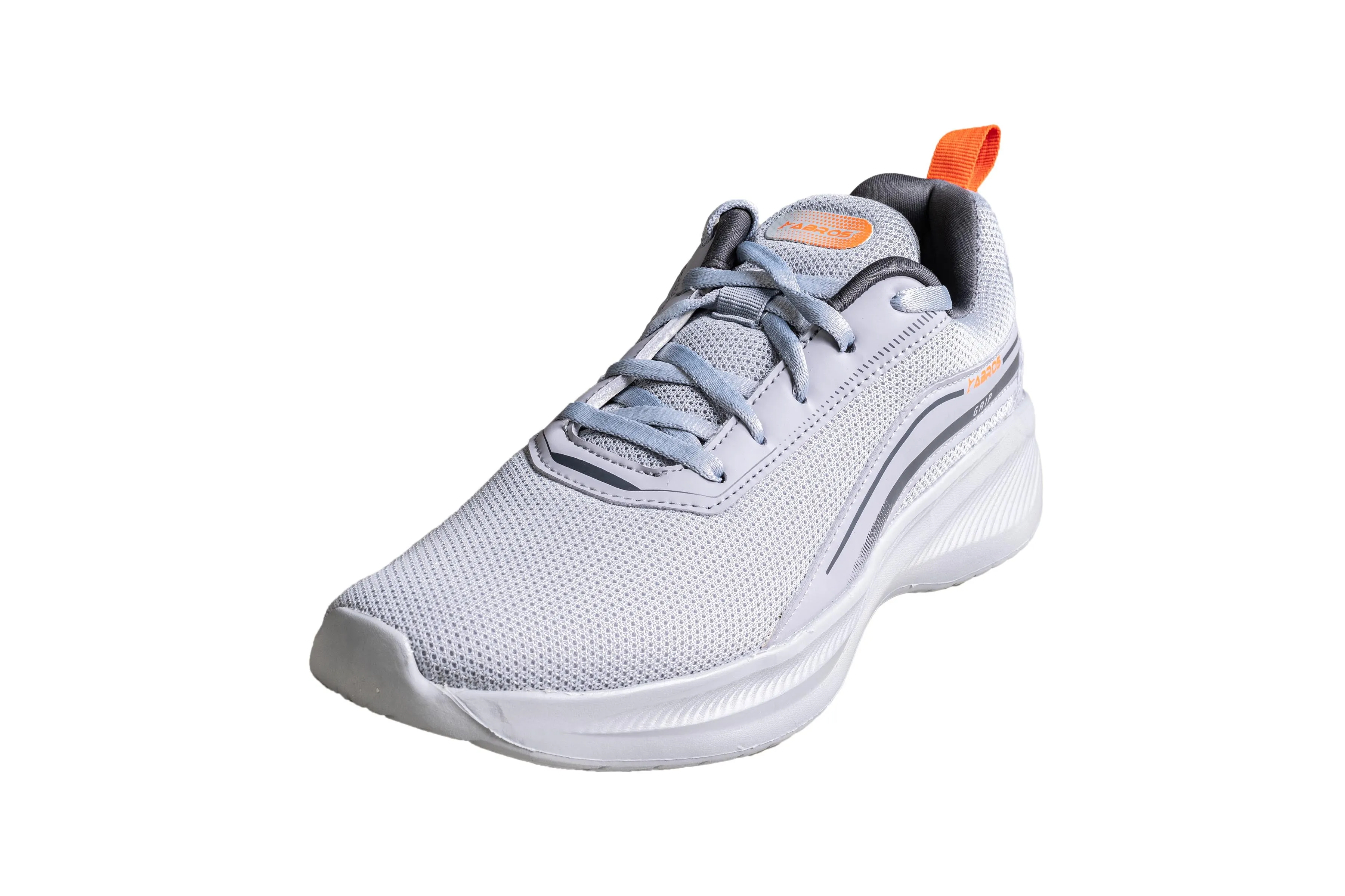 Abros Gents E. Grey / Orange Sports Shoe