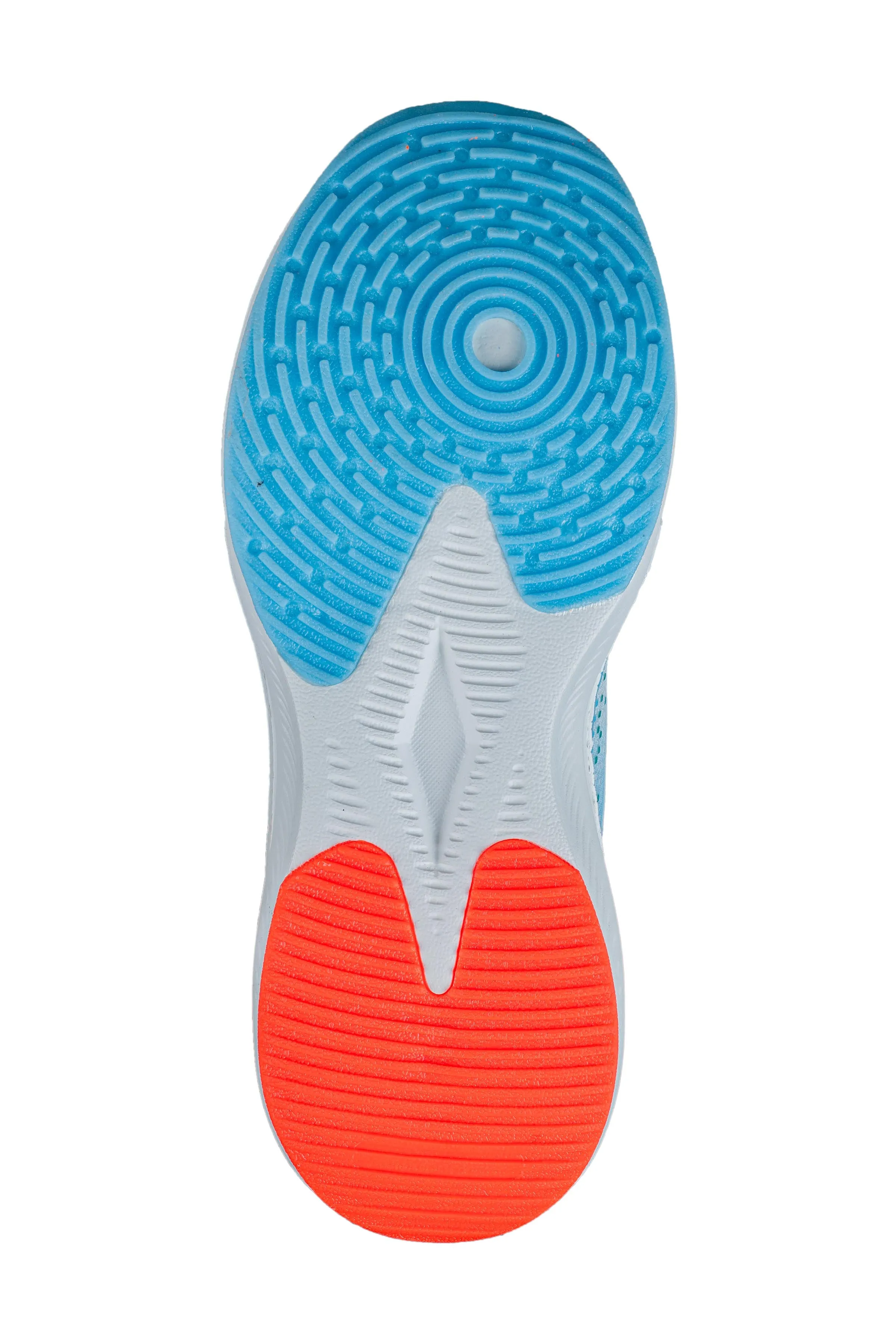 Abros Gents Off White / Cool Blue Sports Shoe