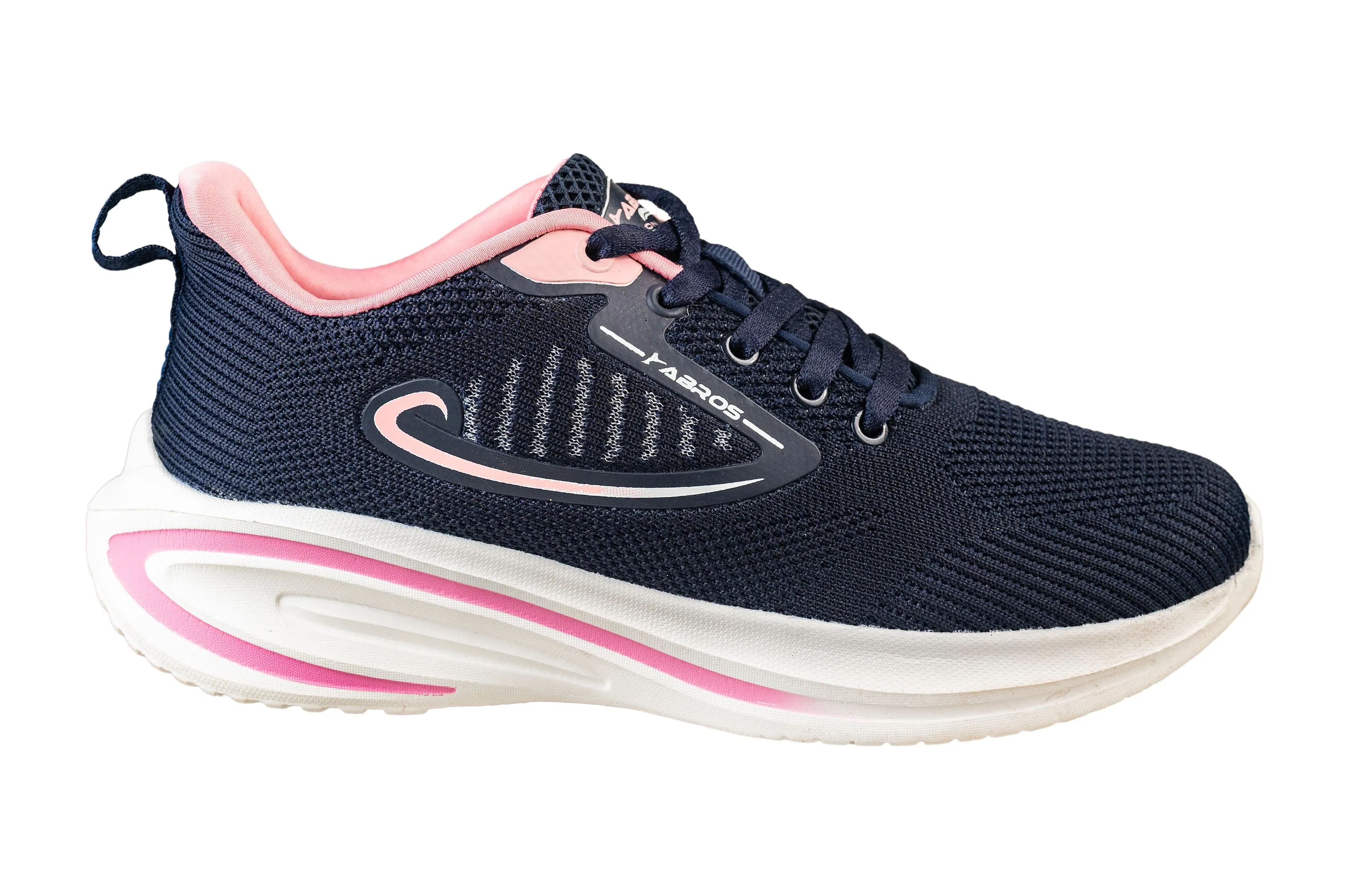 Abros Ladies Navy / Pink Sports Shoe (Sports Assl 0240)
