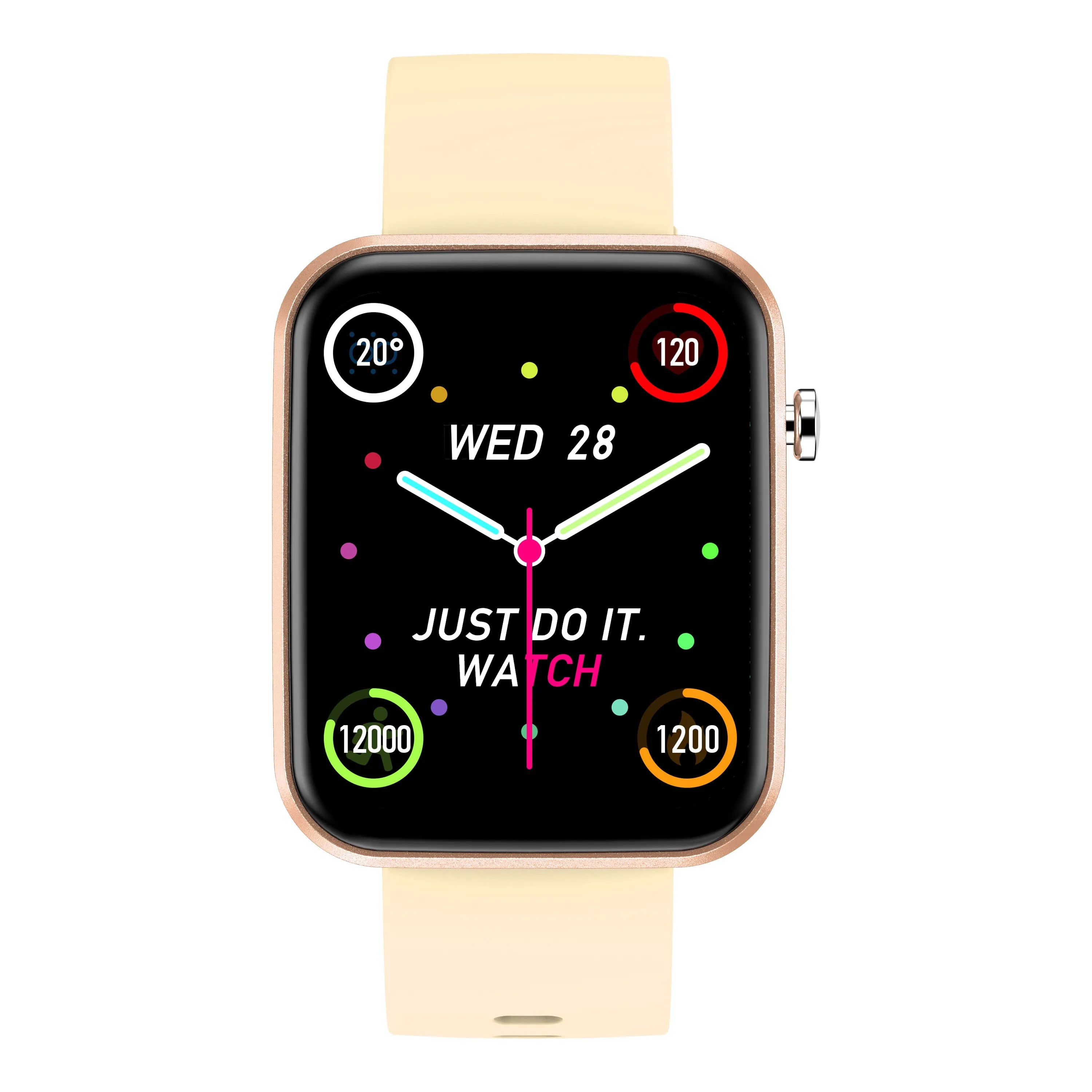 Advanced Smartwatch With Three Bands And Wellness   Activity Tracker by VistaShops