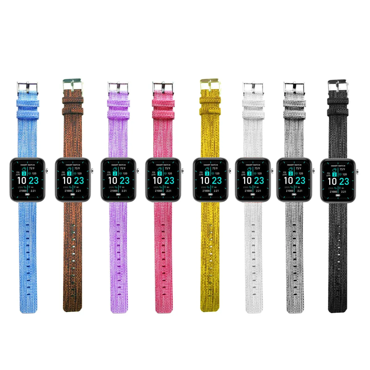 Advanced Smartwatch With Three Bands And Wellness   Activity Tracker by VistaShops