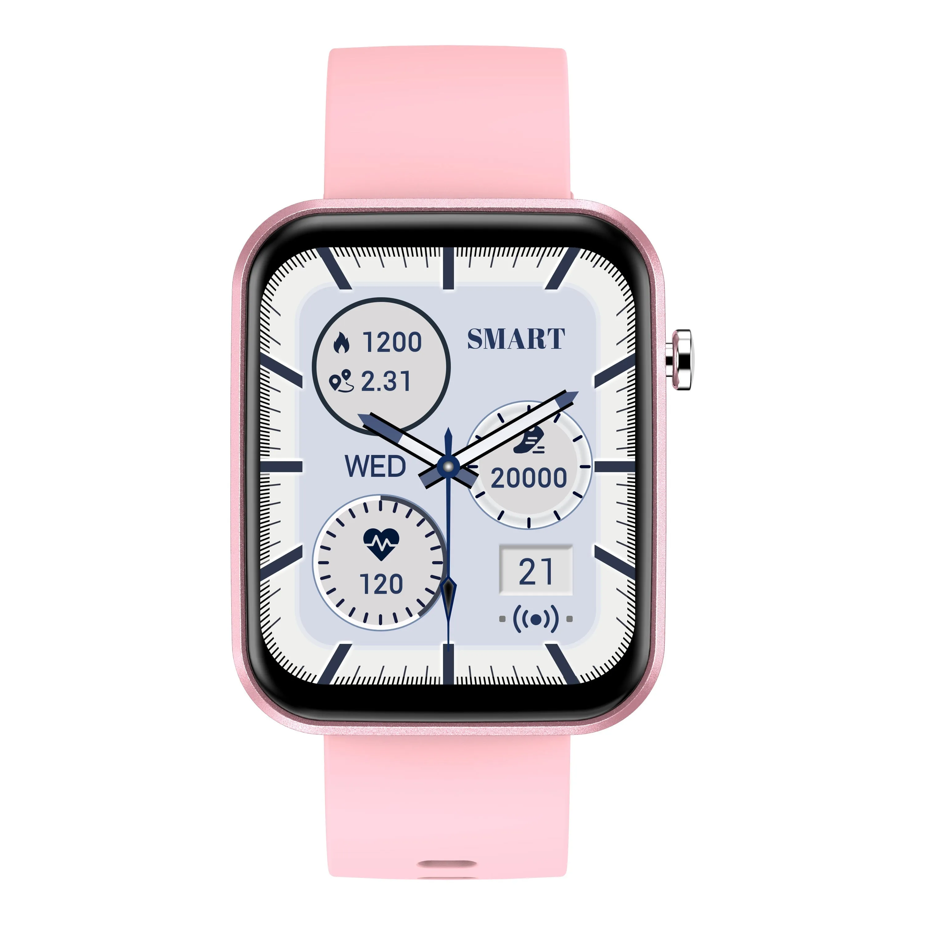 Advanced Smartwatch With Three Bands And Wellness   Activity Tracker by VistaShops