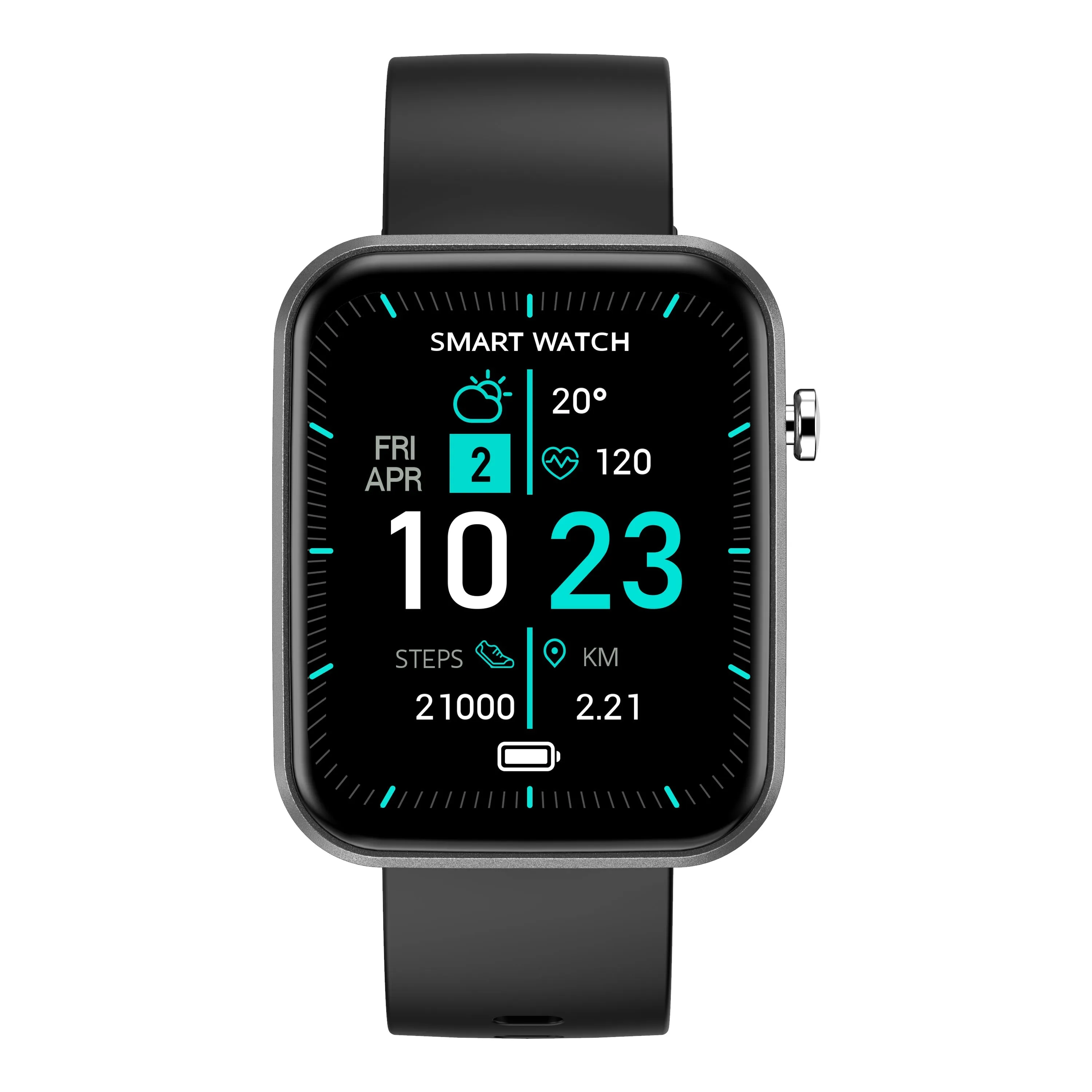 Advanced Smartwatch With Three Bands And Wellness   Activity Tracker by VistaShops