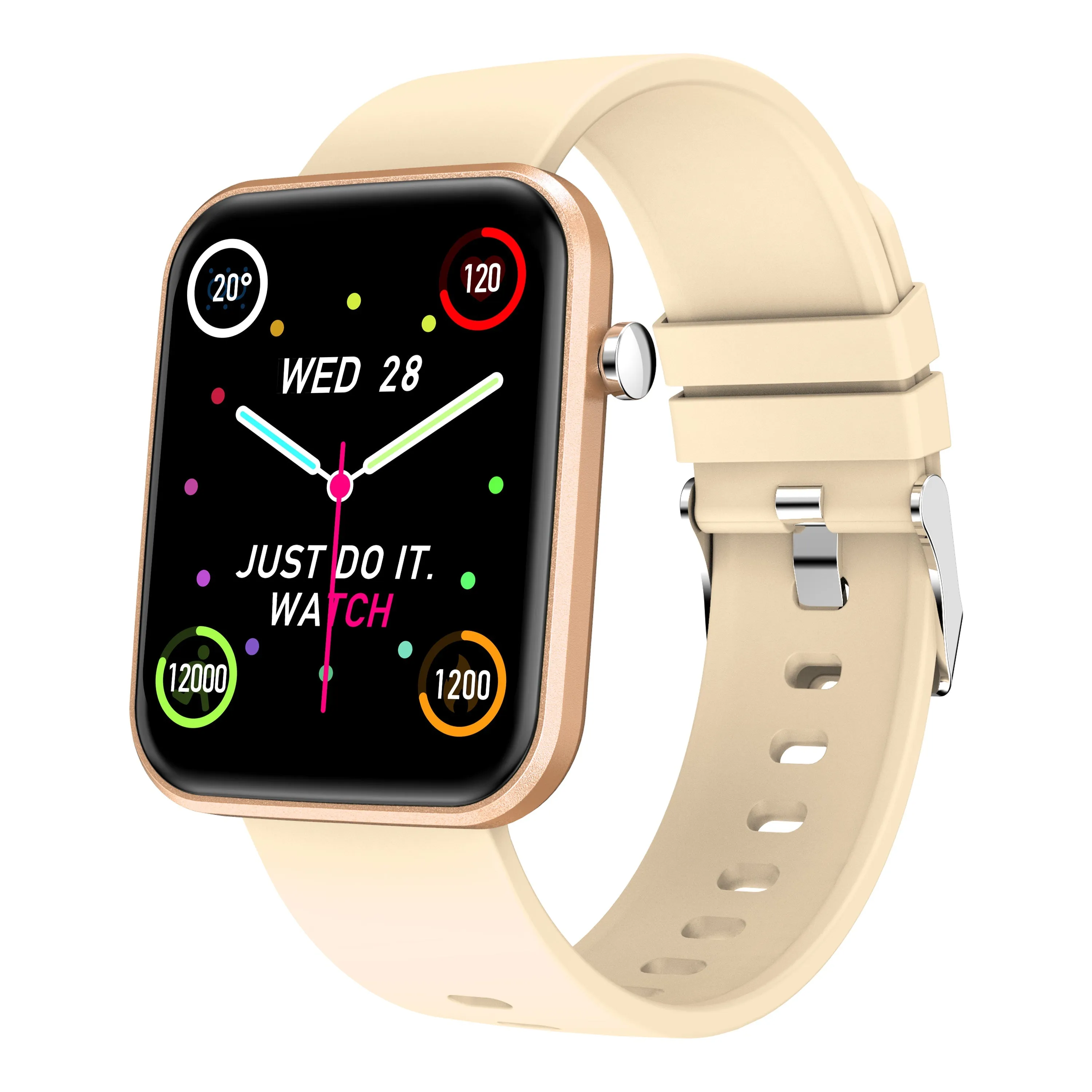 Advanced Smartwatch With Three Bands And Wellness   Activity Tracker by VistaShops