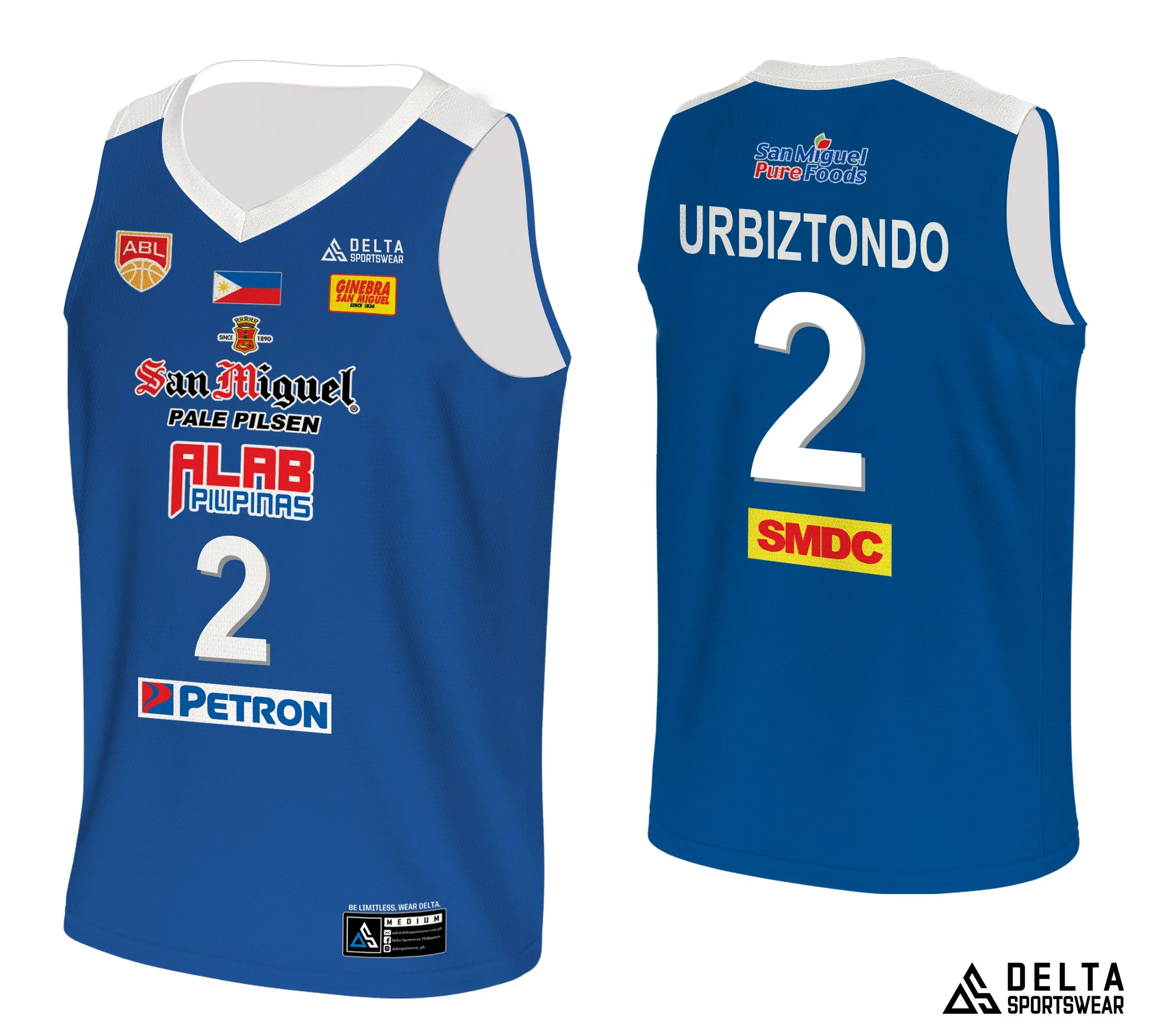 ALAB Pilipinas Josh Urbiztondo 2019 Jersey (ABL)