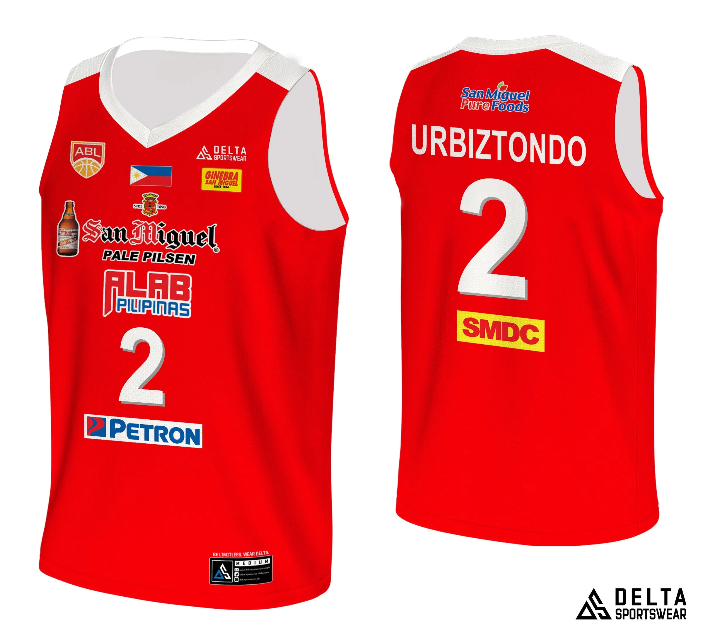 ALAB Pilipinas Josh Urbiztondo 2019 Jersey (ABL)