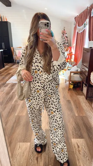 All Smiles Leopard Pants