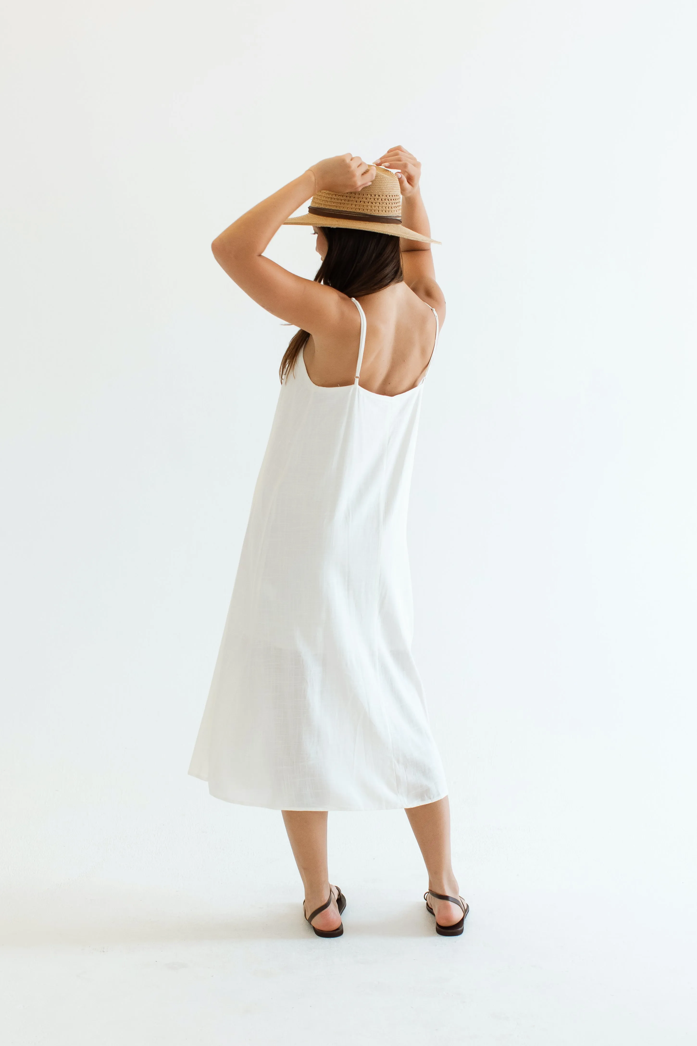 Allegra Linen Dress