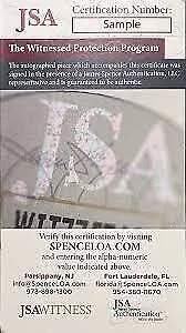 Allen Iverson 76ers Signed In Silver Wilson NBA I/O Replica Basketball JSA ITP