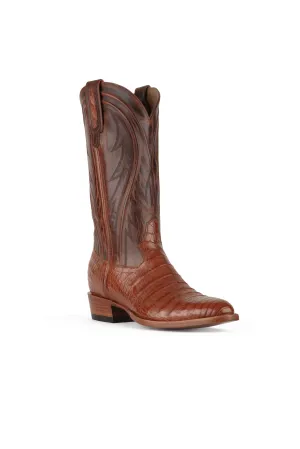 Allens Brand - James - Round Toe - Cognac Caiman