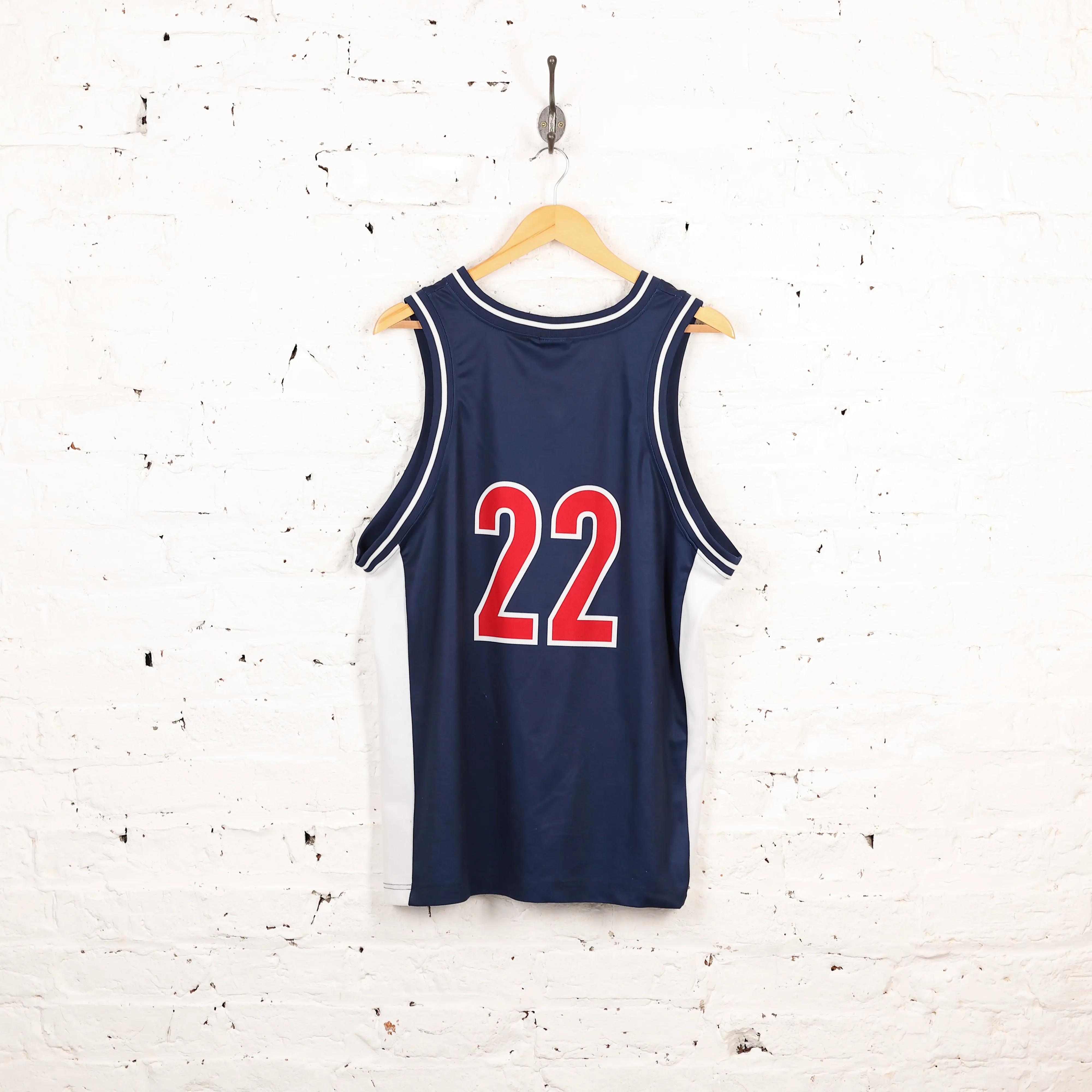 Arizona Wildcats Nike Basketball Vest Jersey - Blue - M