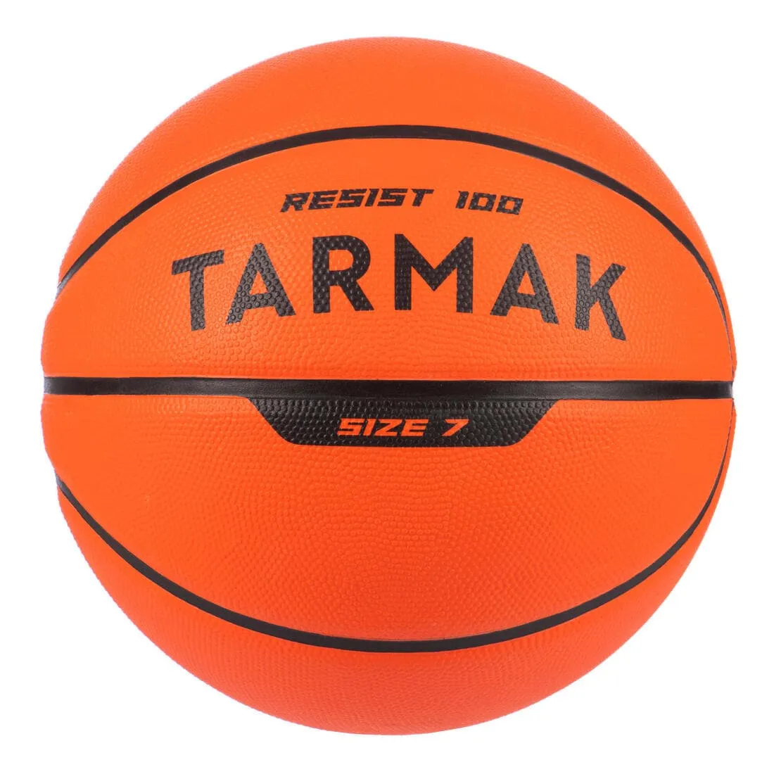Ballon de basket adulte R100 taille 7 orange pour enfant et adulte.