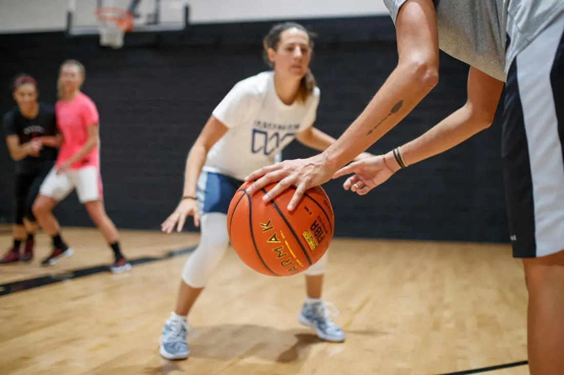 Ballon de basket BT900 de taille 6, homologué FIBA pour fille, garçon et femme