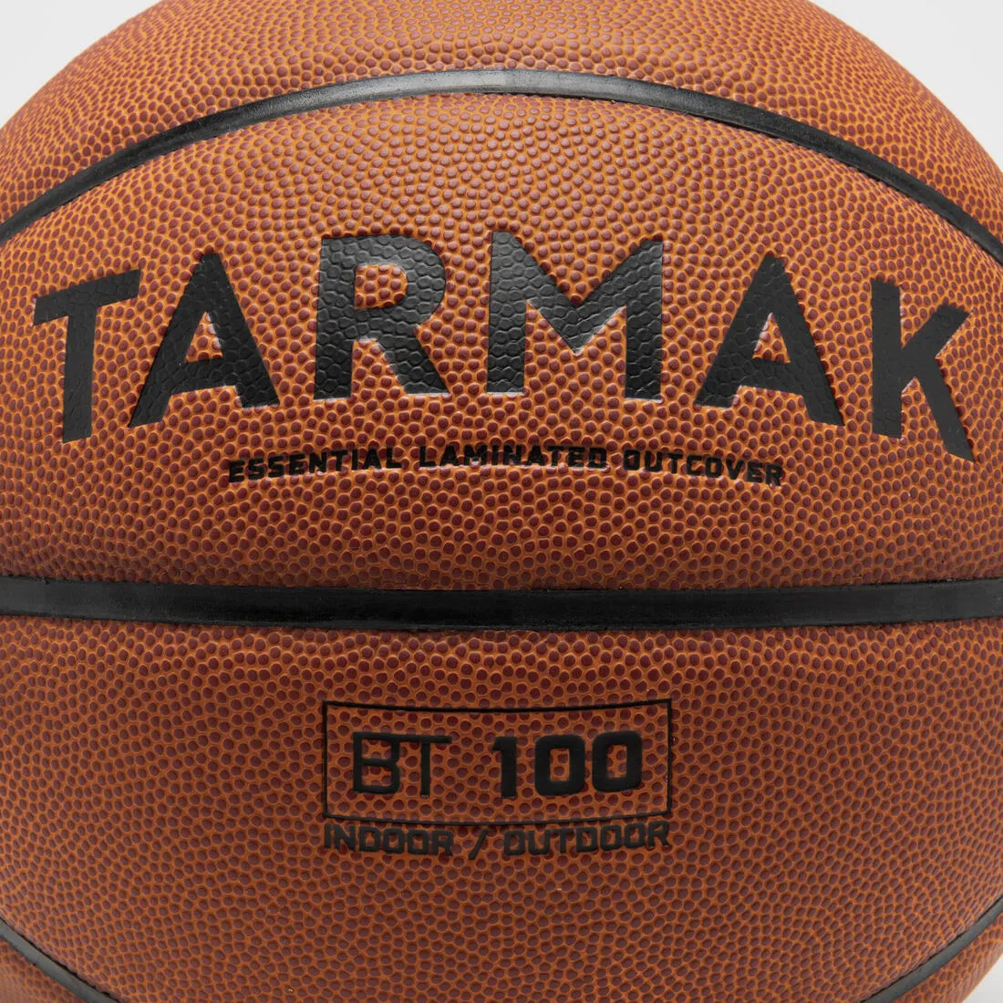 Ballon de basketball taille 6 - bt100 touch marron