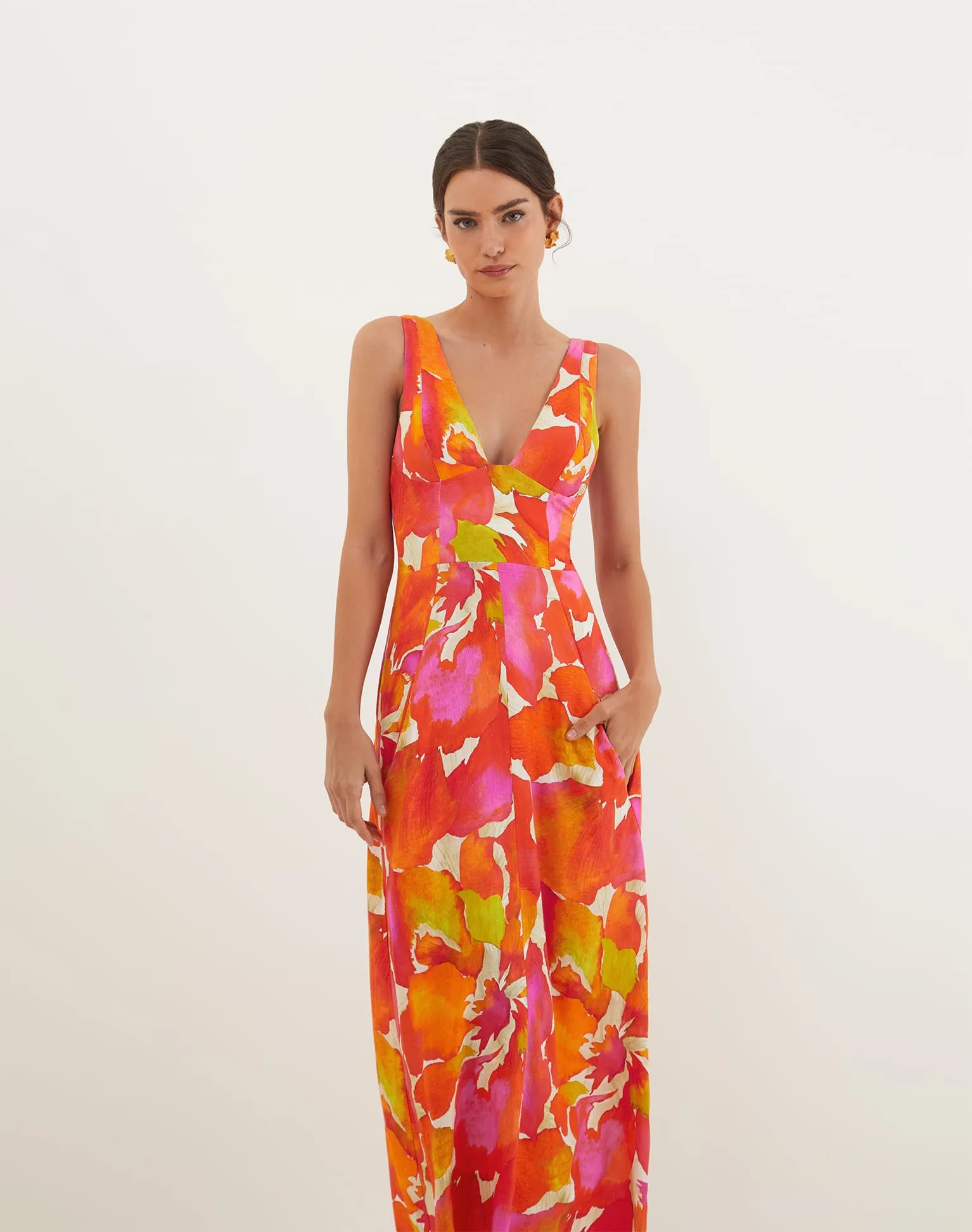 Barbarela Midi Dress - Gal