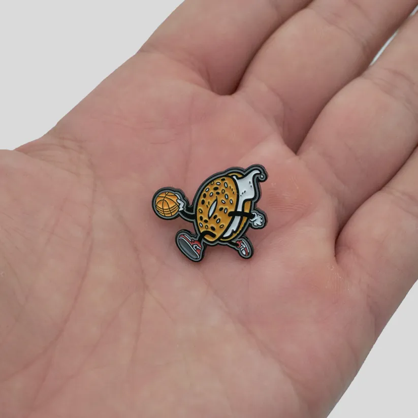 Basketball Enamel Pin