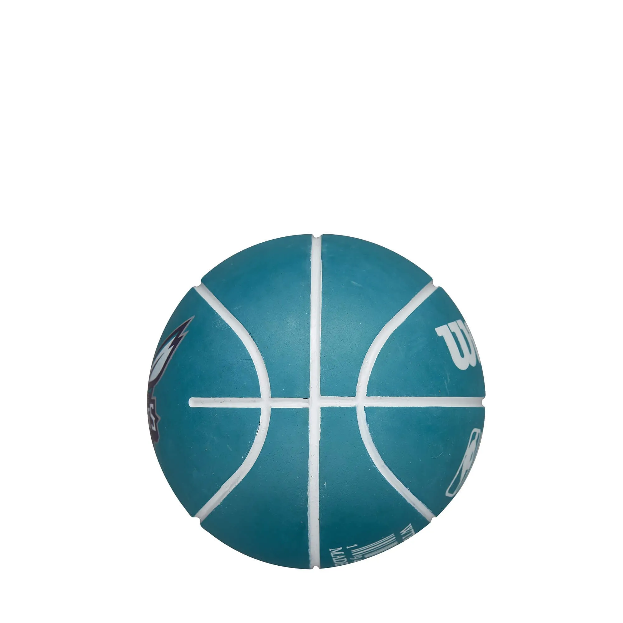 Basketbalová lopta Wilson NBA Dribbler Basketball Charlotte Hornets (super mini) tyrkysová