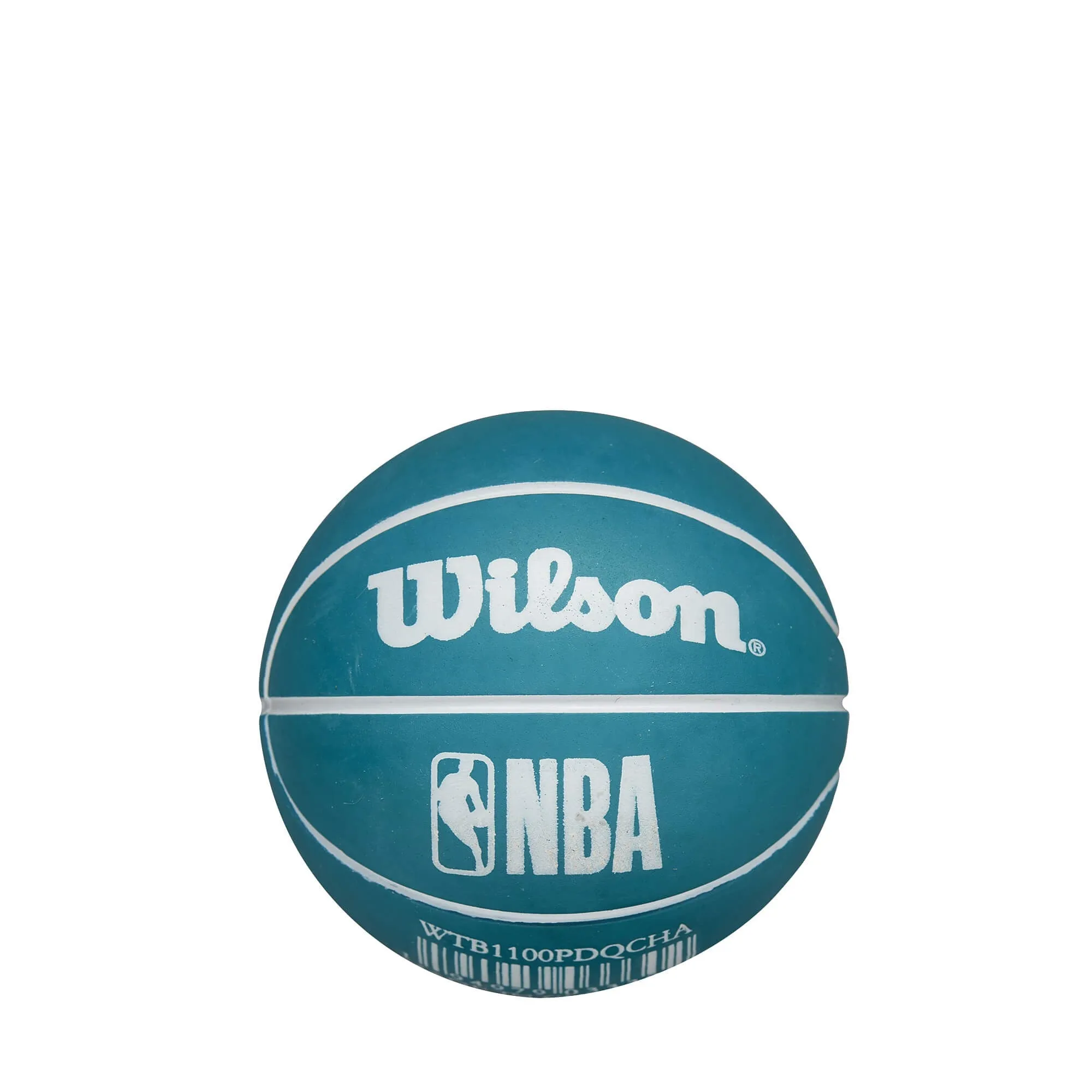 Basketbalová lopta Wilson NBA Dribbler Basketball Charlotte Hornets (super mini) tyrkysová