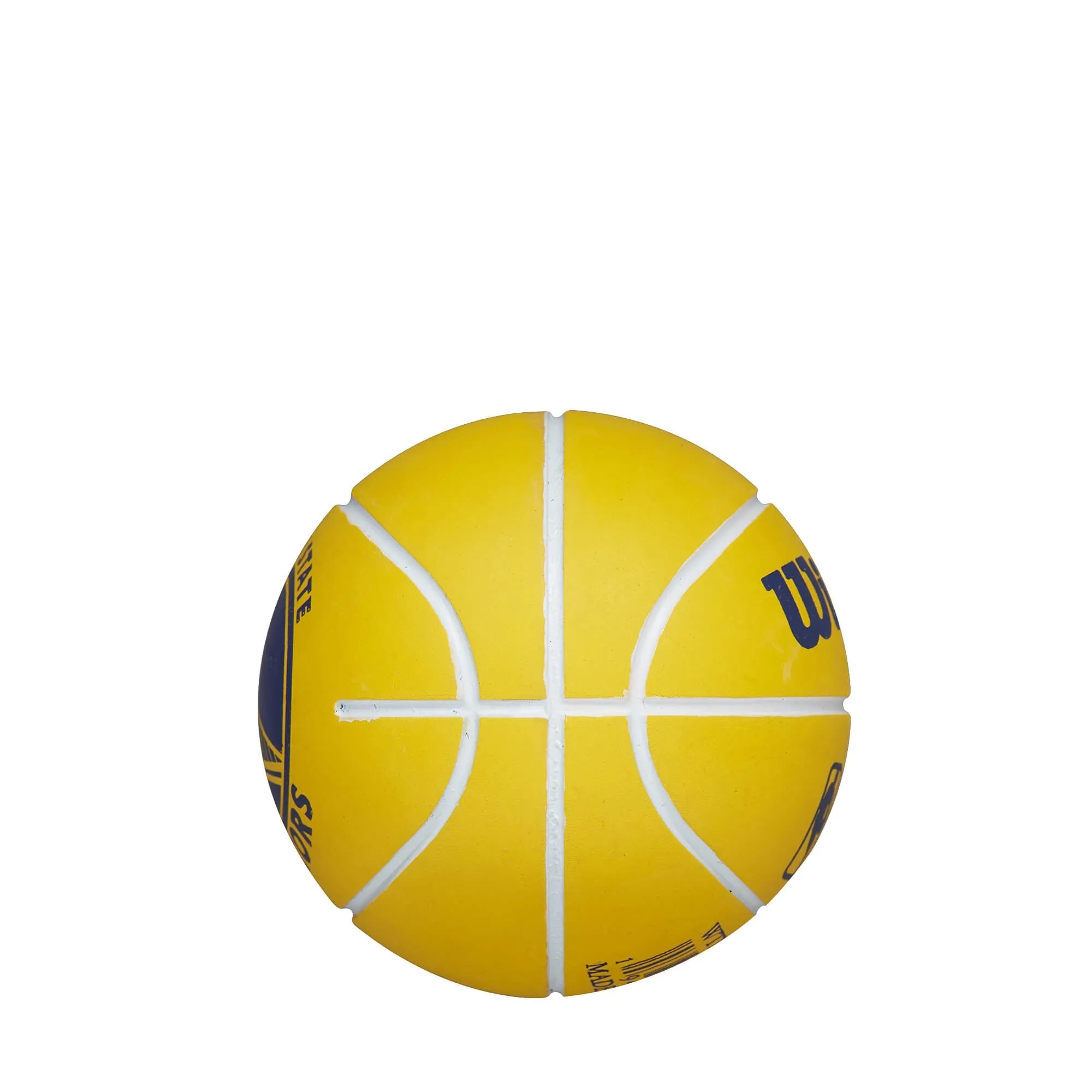 Basketbalová lopta Wilson NBA Dribbler Basketball Golden State Warriors (super mini) žltá