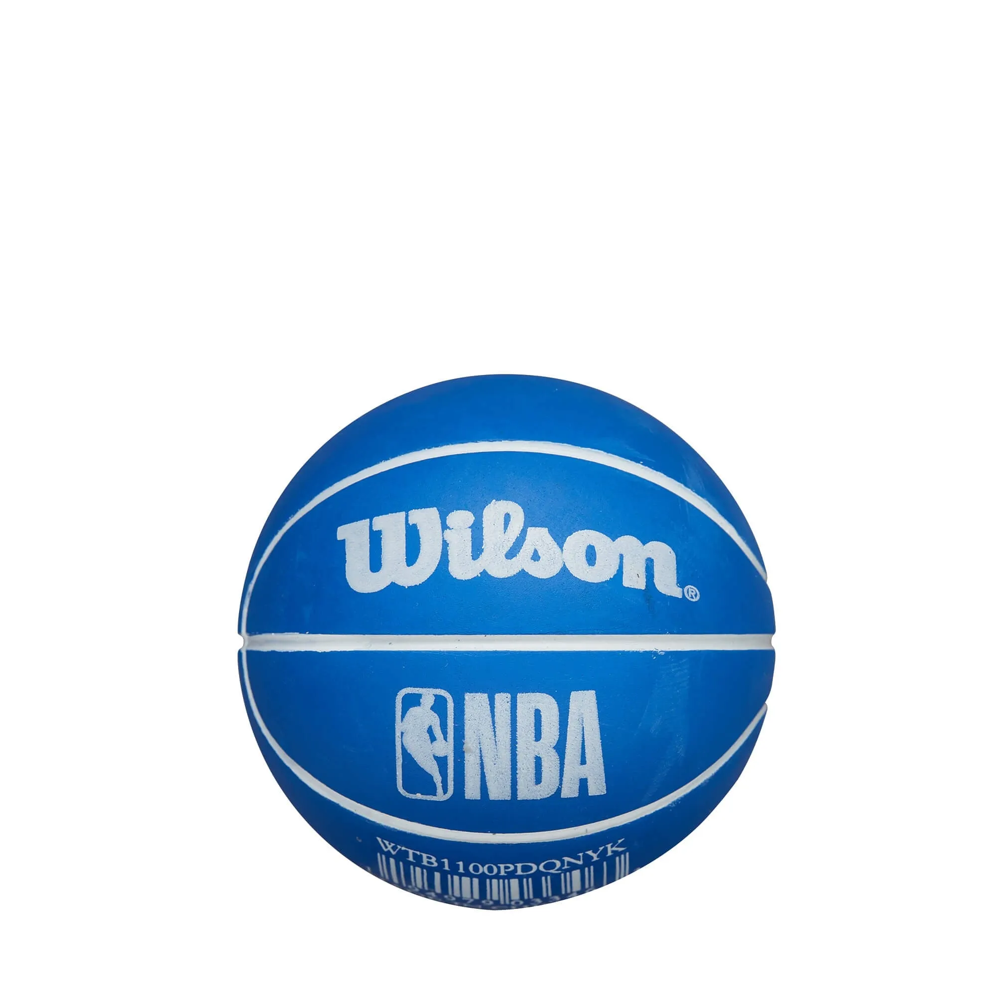 Basketbalová lopta Wilson NBA Dribbler Basketball New York Knicks (super mini) modrá
