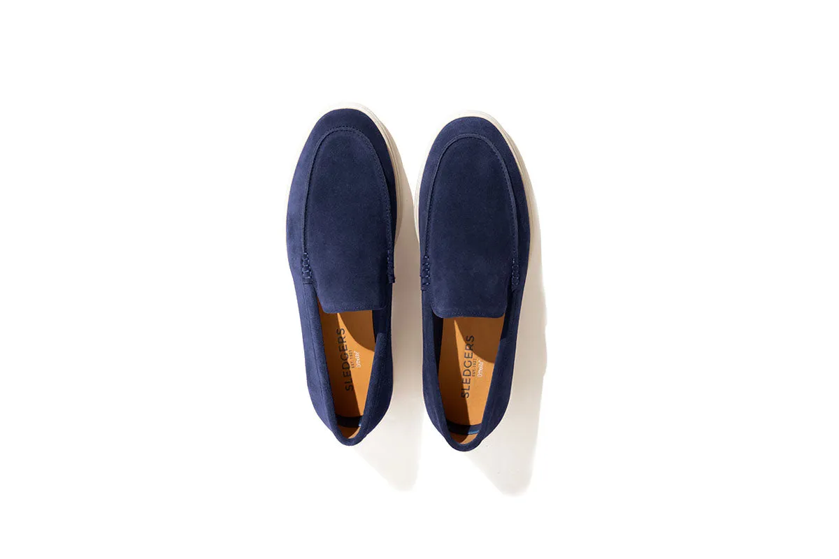 Beauchamp Suede Slip-on - Navy