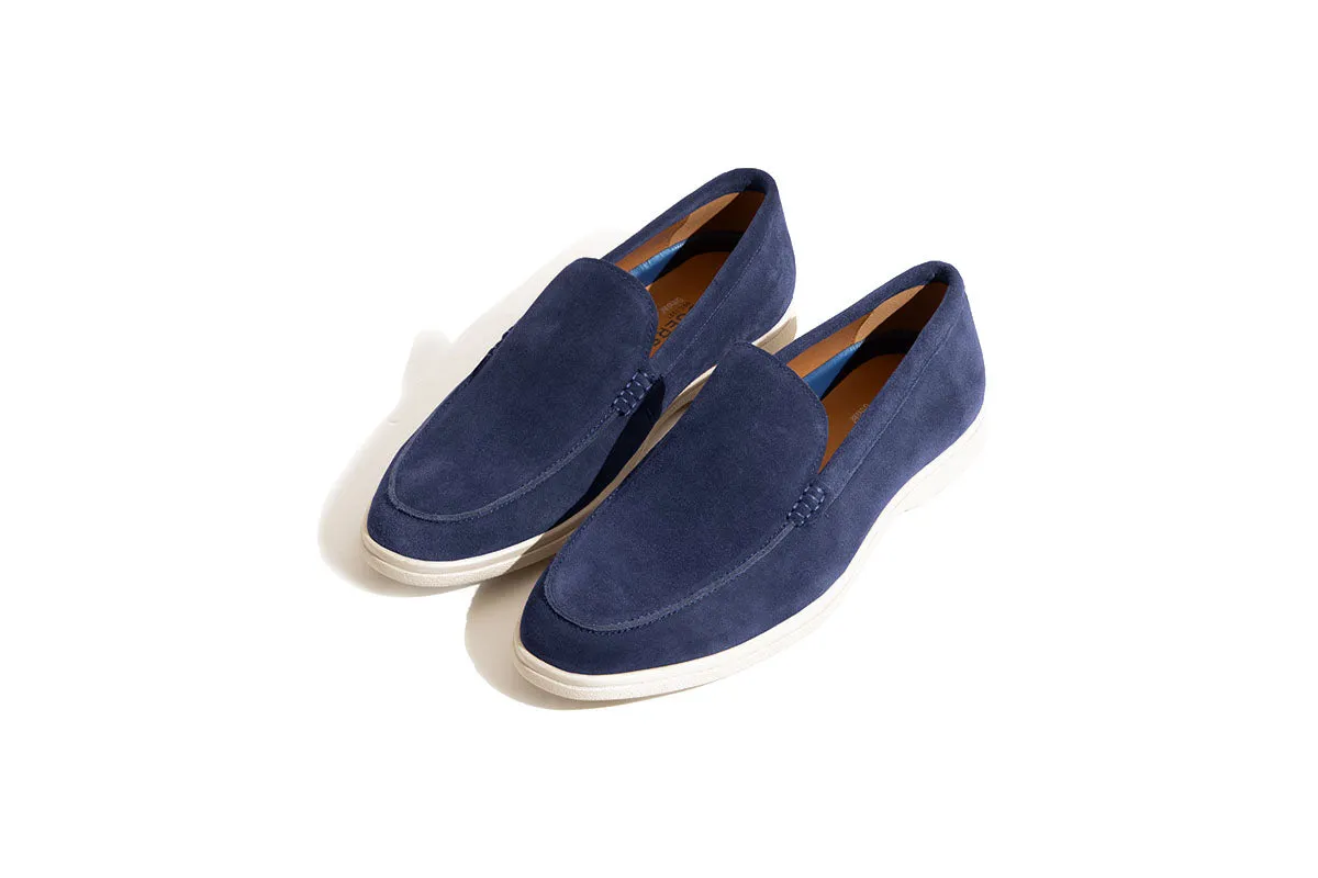 Beauchamp Suede Slip-on - Navy