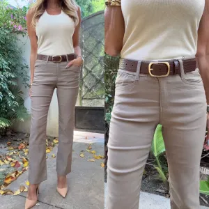 Bevy Flog - Novel Pant in Tan