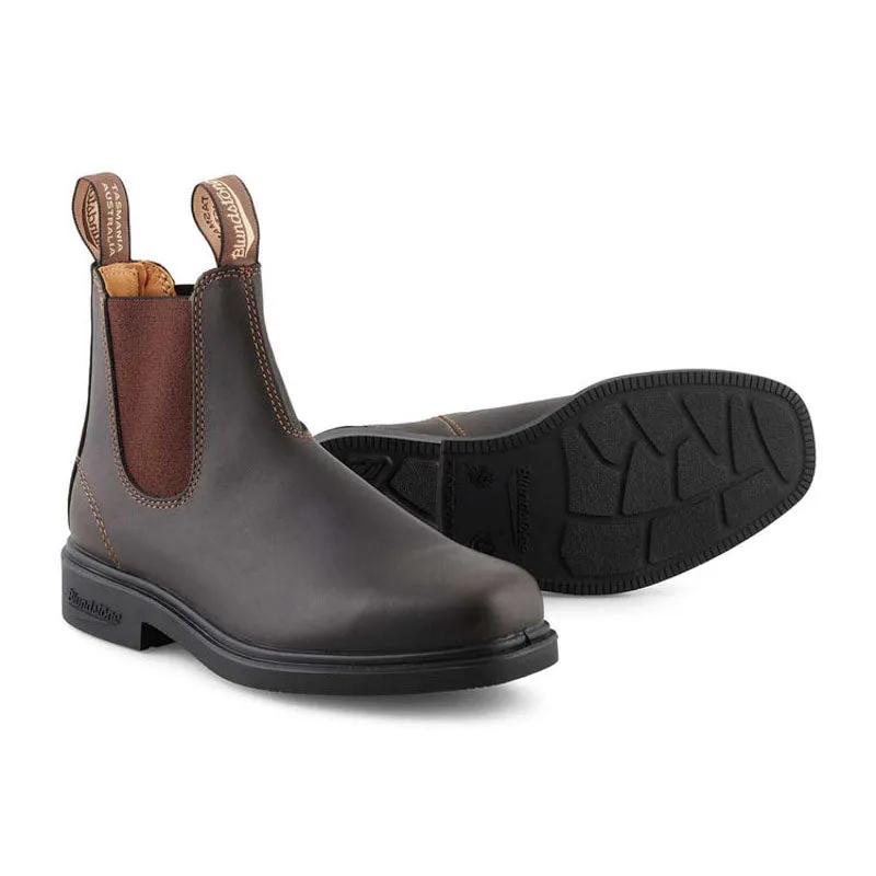 BLUNDSTONE 067 Leather Boots in Stout Brown