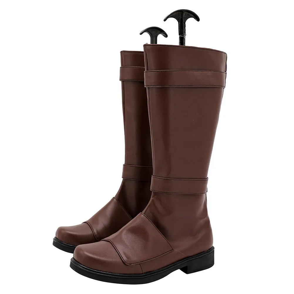 Bo-Katan Kryze Cosplay Shoes Boots Halloween Costumes Accessory Custom Made