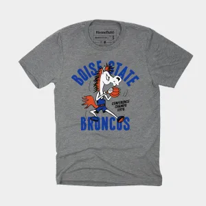 Boise State Broncos Vintage Basketball Tee