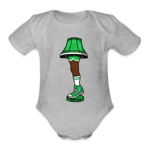 Boston Basketball Holiday Leg Lamp Infant One Piece