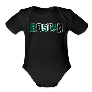 Boston Basketball Pride Infant One Piece