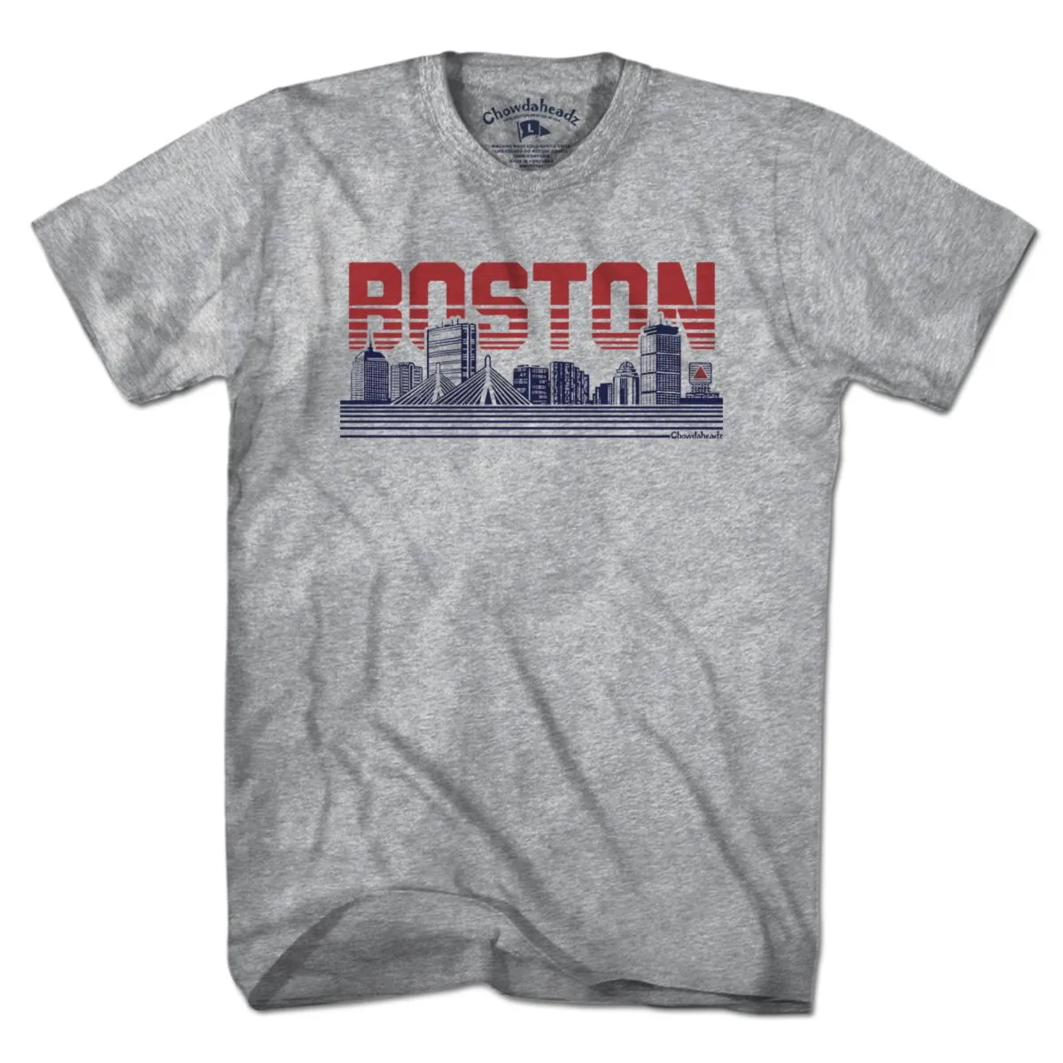 Boston Lined Cityscape T-Shirt