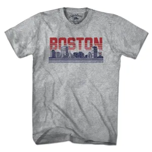 Boston Lined Cityscape T-Shirt