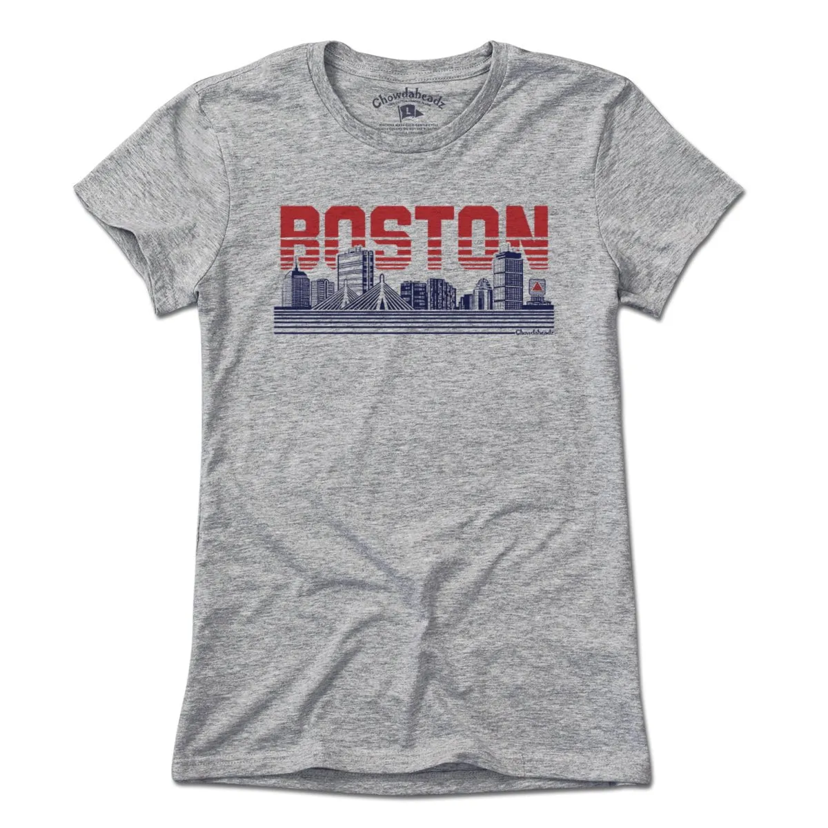 Boston Lined Cityscape T-Shirt