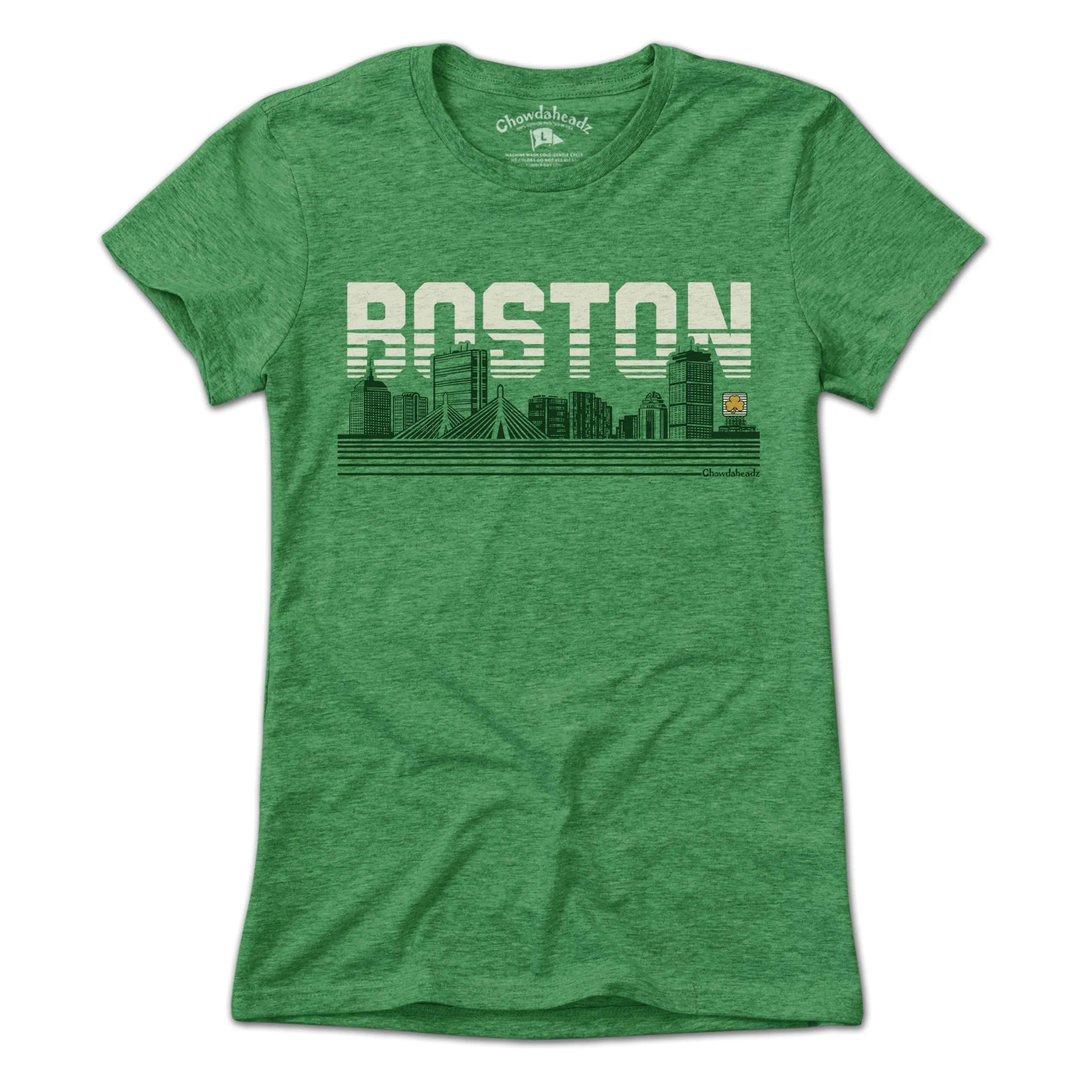 Boston Lined Cityscape T-Shirt