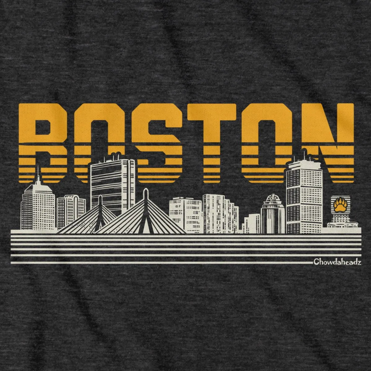 Boston Lined Cityscape T-Shirt