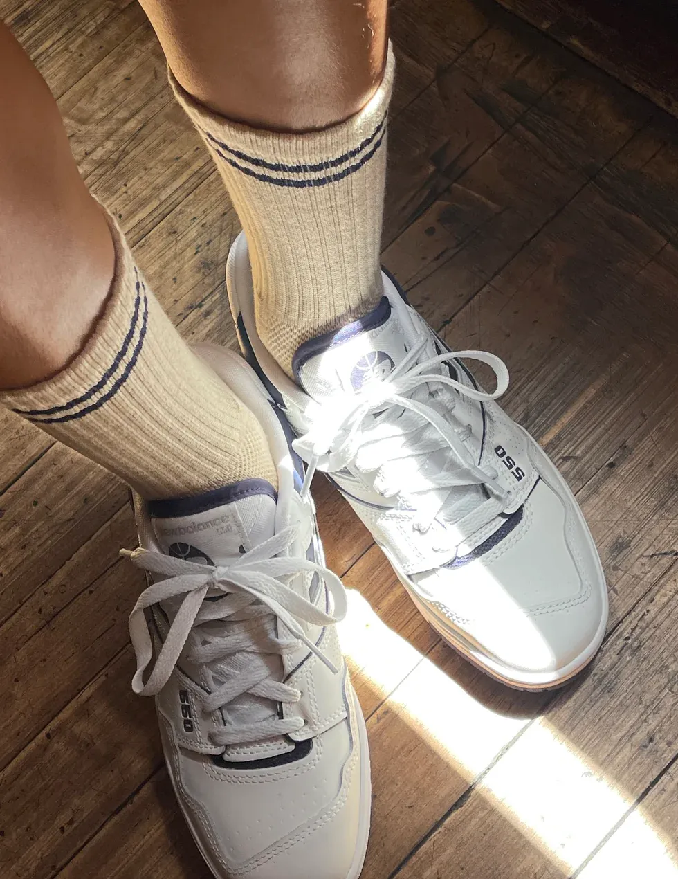 Boyfriend Socks  - Cashew