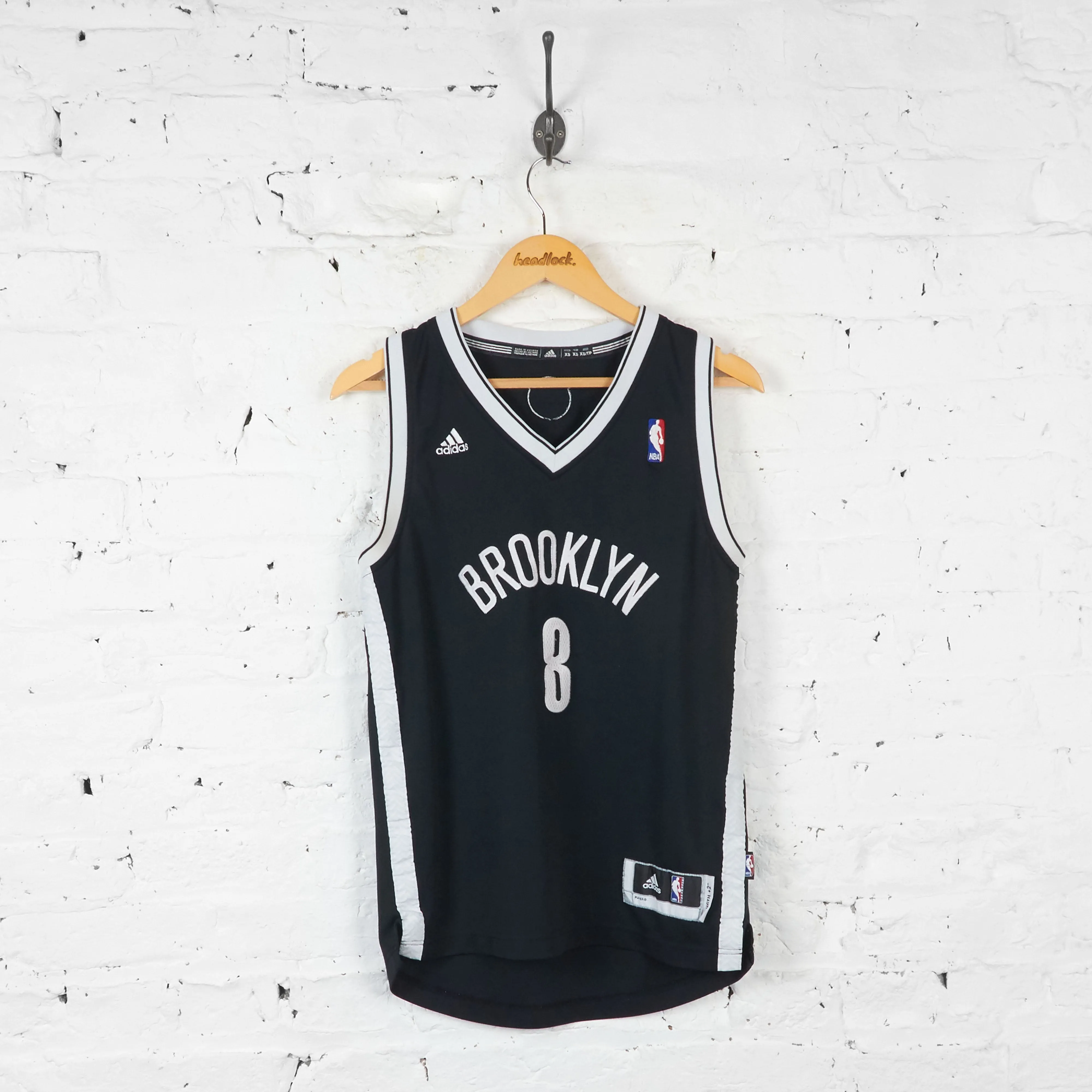 Brooklyn Nets Williams Basketball Jersey - Black - XS
