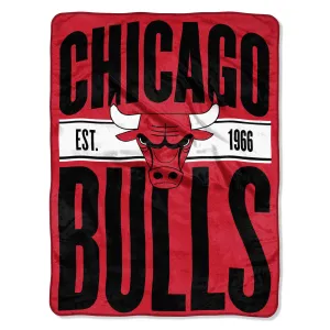 Bulls OFFICIAL "Clear Out" Micro Raschel Throw