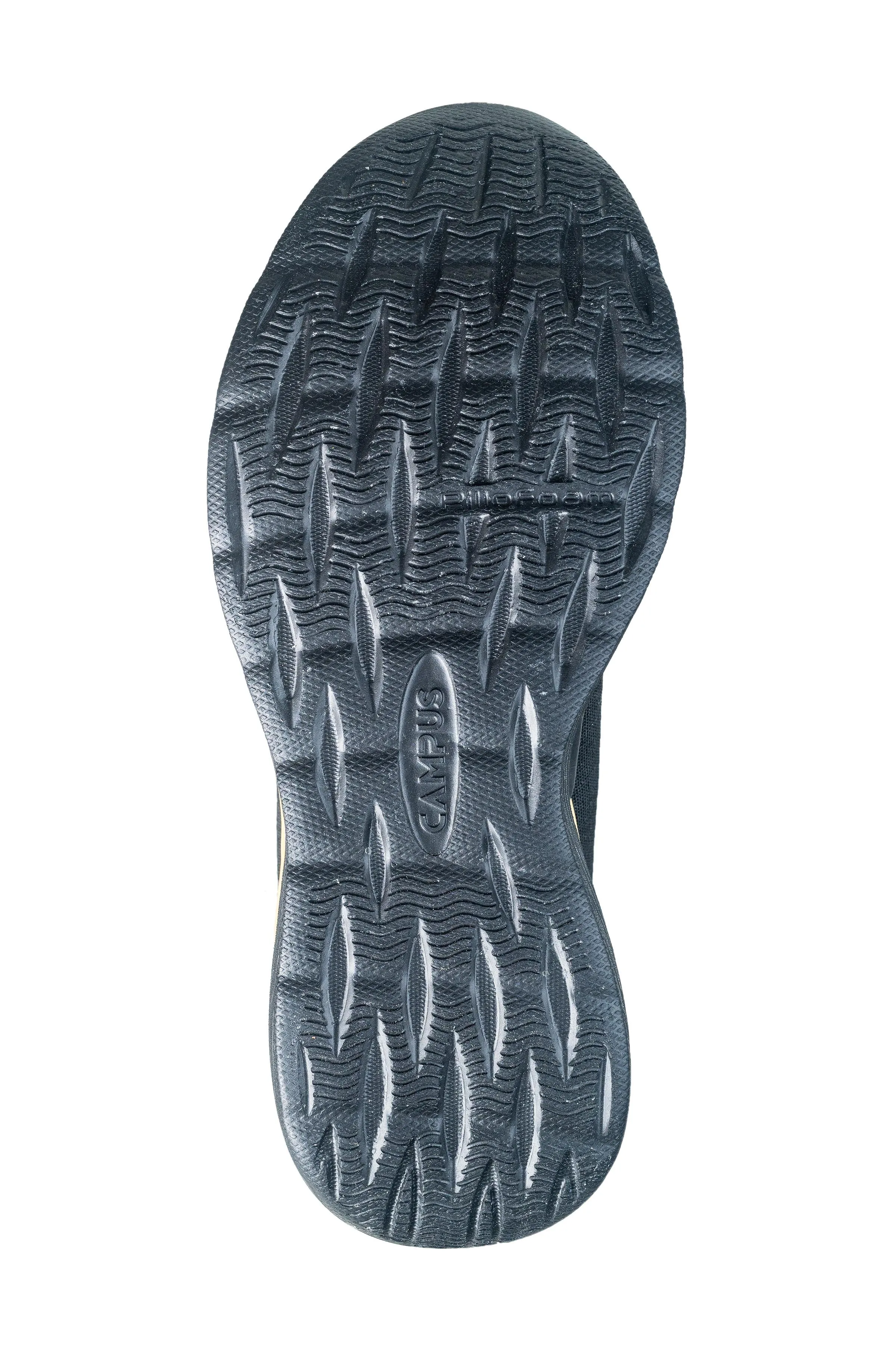 Campus Black / Golden Gents Sports Shoe