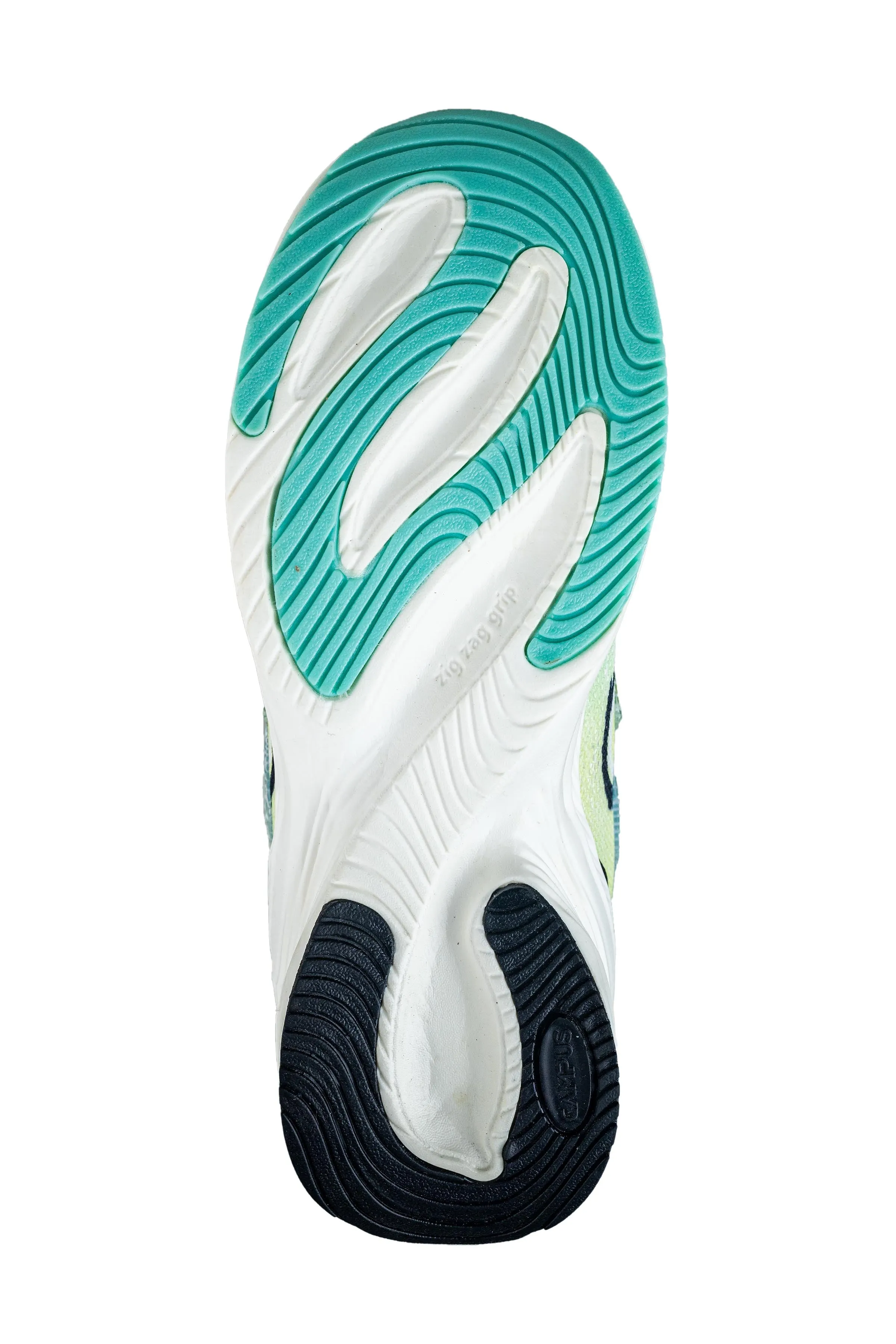 Campus Boys S. Green / White Sports Shoe