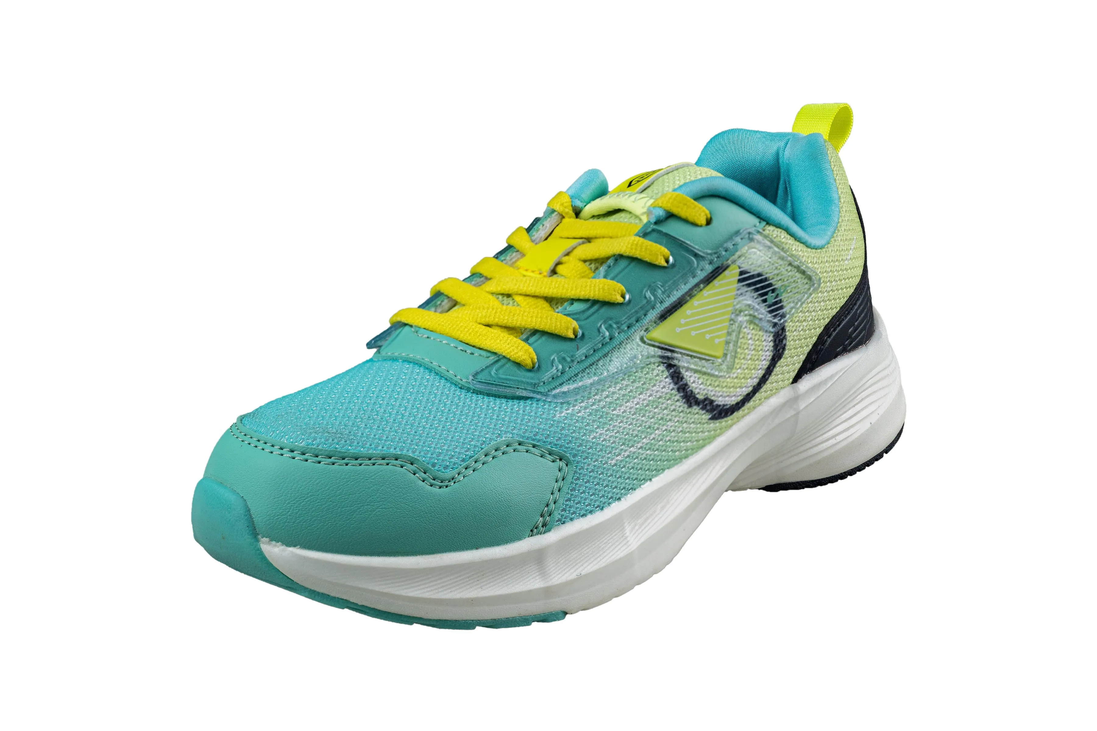 Campus Boys S. Green / White Sports Shoe