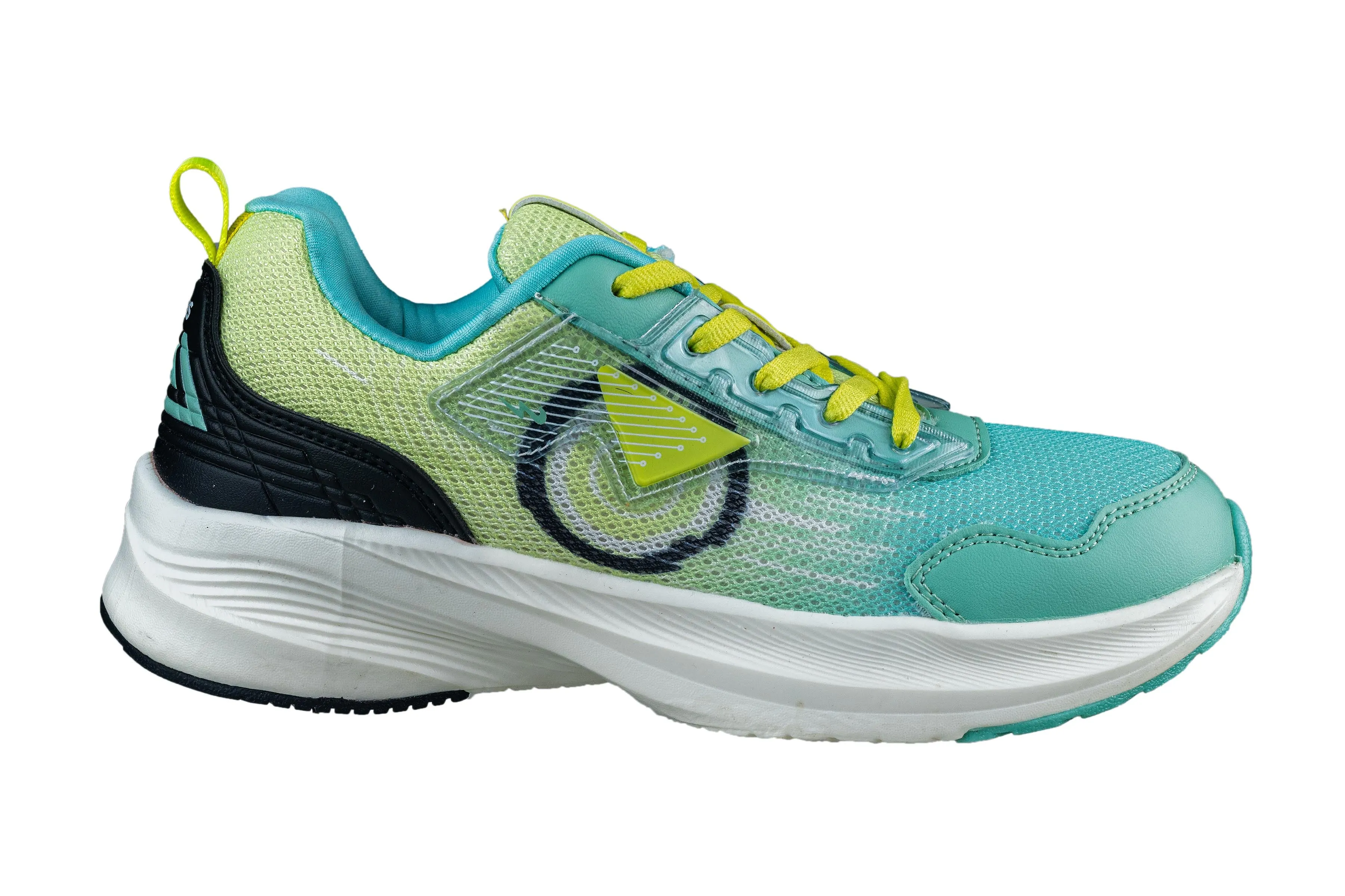 Campus Boys S. Green / White Sports Shoe